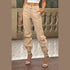'Paloma' High Waist Cargo Pants - Celes Fashion